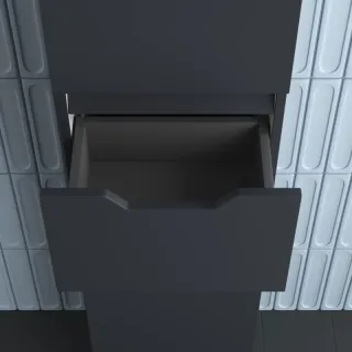 Пенал Style Line Остин ЛС-00002412 36 см напольный графит